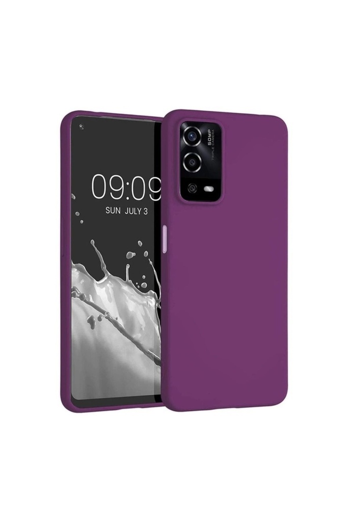 Oppo A55 4G Uyumlu Kılıf Zore Premier Silikon Kapak