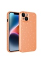 Apple iPhone 14 Plus Uyumlu Kılıf Kamera Korumalı Simli Lüks Zore Koton Kapak