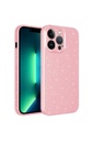 Apple iPhone 13 Pro Max Uyumlu Kılıf Kamera Korumalı Simli Lüks Zore Koton Kapak