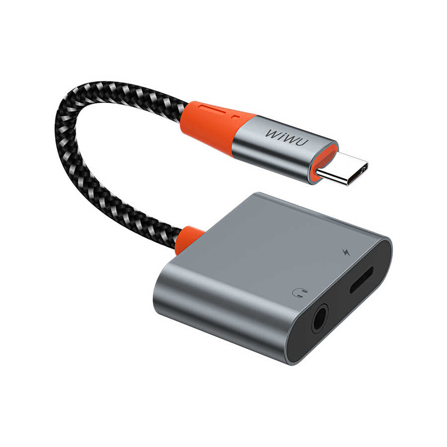 [RNZ-TA82732] Wiwu LT10 Type-C To 3.5mm Aux Çevirici Ses Adaptörü