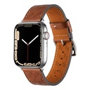 ​​​Apple Watch 38mm Uyumlu Kordon Deri Şık Tasarımlı Luxury Strap KRD-76 Kayış