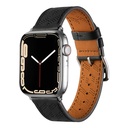 ​​​Apple Watch 7 41mm Uyumlu Kordon Deri Şık Tasarımlı Luxury Strap KRD-76 Kayış