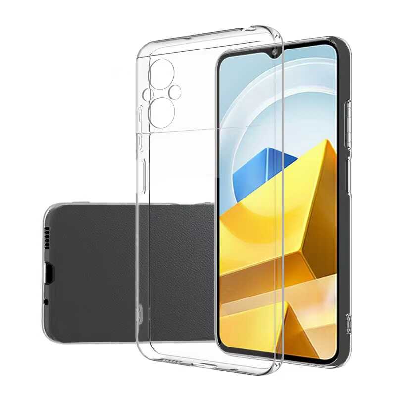 [RNZ-TA82806] Xiaomi Poco M5 Uyumlu Kılıf Zore Süper Silikon Kapak
