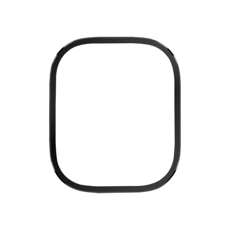 [RNZ-TA111705] Apple Watch Ultra 49mm Uyumlu Zore Metal Kasa Koruyucu Saat Çerçevesi (Siyah)