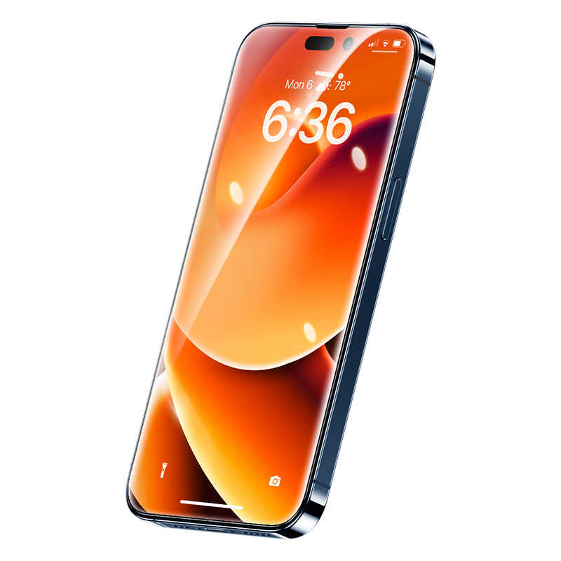 [RNZ-TA83121] Apple iPhone 14 Pro Max Uyumlu ​​​​Benks V Pro Plus Şeffaf Ekran Koruyucu