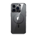 Apple iPhone 14 Pro Uyumlu Kılıf M-safe Şarj Özellikli Premium Cam Arka Yüzey Benks Electroplated Kapak