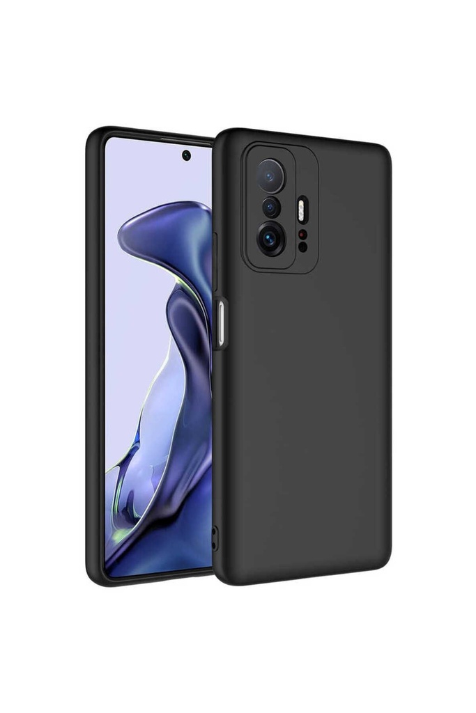 [RNZ-TA83080] Xiaomi Mi 11T Pro 5G Uyumlu Kılıf Zore Mara Lansman Kapak (Siyah)