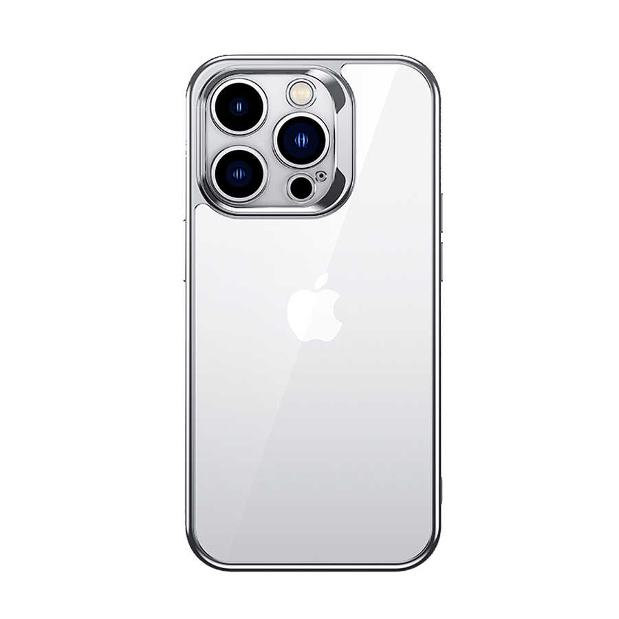 Apple iPhone 14 Pro Max Uyumlu Kılıf Benks Electroplating TPU Kapak Ekran Koruyucu Hediyeli