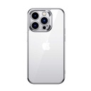 Apple iPhone 14 Pro Max Uyumlu Kılıf Benks Electroplating TPU Kapak Ekran Koruyucu Hediyeli