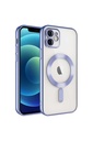 Apple iPhone 11 Pro Uyumlu Kılıf Kamera Korumalı M-safe Wireless Şarj Özellikli Zore Demre Kapak