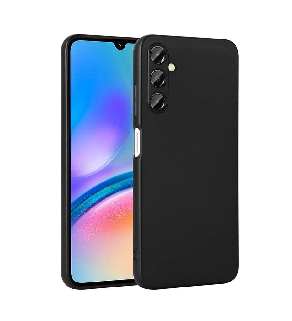 [RNZ-TA97372] Samsung Galaxy A05S Uyumlu Kılıf Zore Premier Silikon Kapak (Siyah)