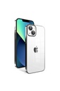 Apple iPhone 13 Uyumlu Kılıf Kamera Korumalı Renkli Çerçeveli Zore Garaj Kapak