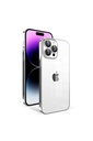 Apple iPhone 14 Pro Max Uyumlu Kılıf Kamera Korumalı Renkli Çerçeveli Zore Garaj Kapak