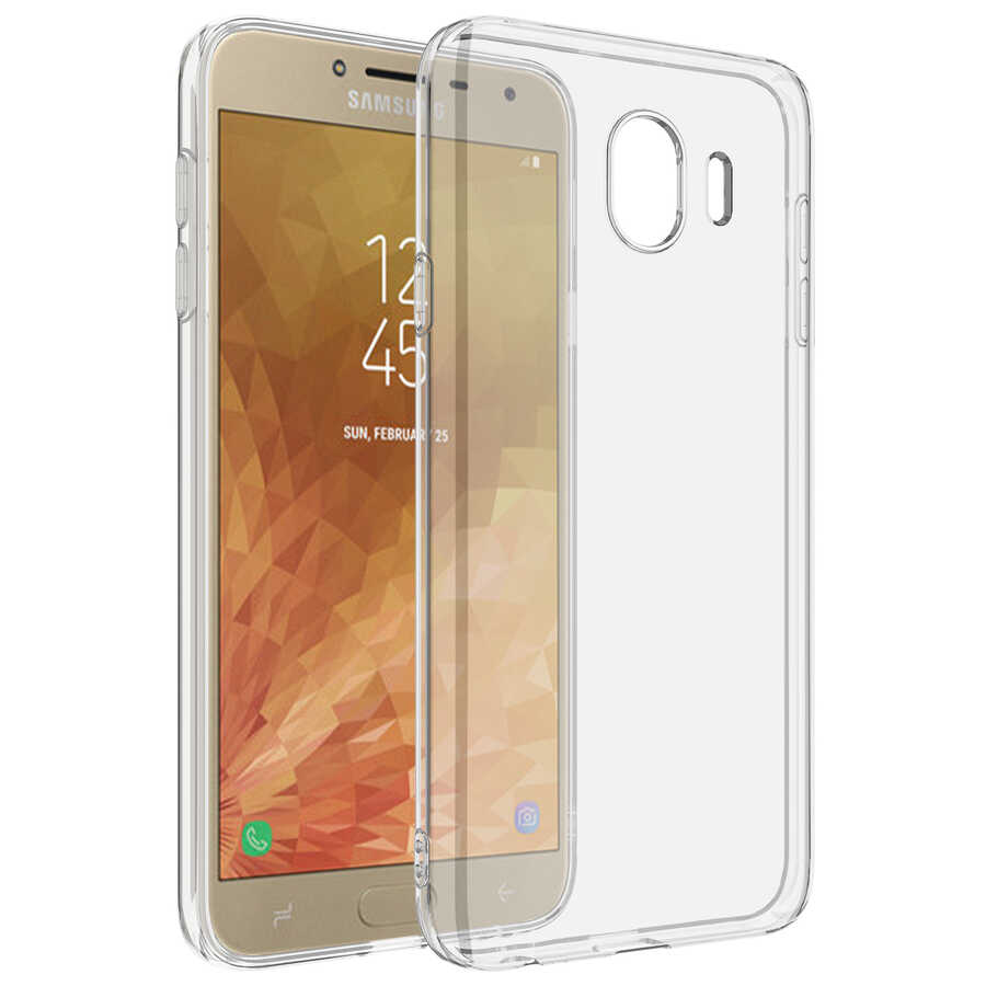 [RNZ-TA83301] Samsung Galaxy J4 Uyumlu Kılıf Zore Süper Silikon Kapak