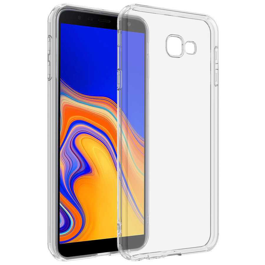 Samsung Galaxy J4 Plus Uyumlu Kılıf Zore Süper Silikon Kapak