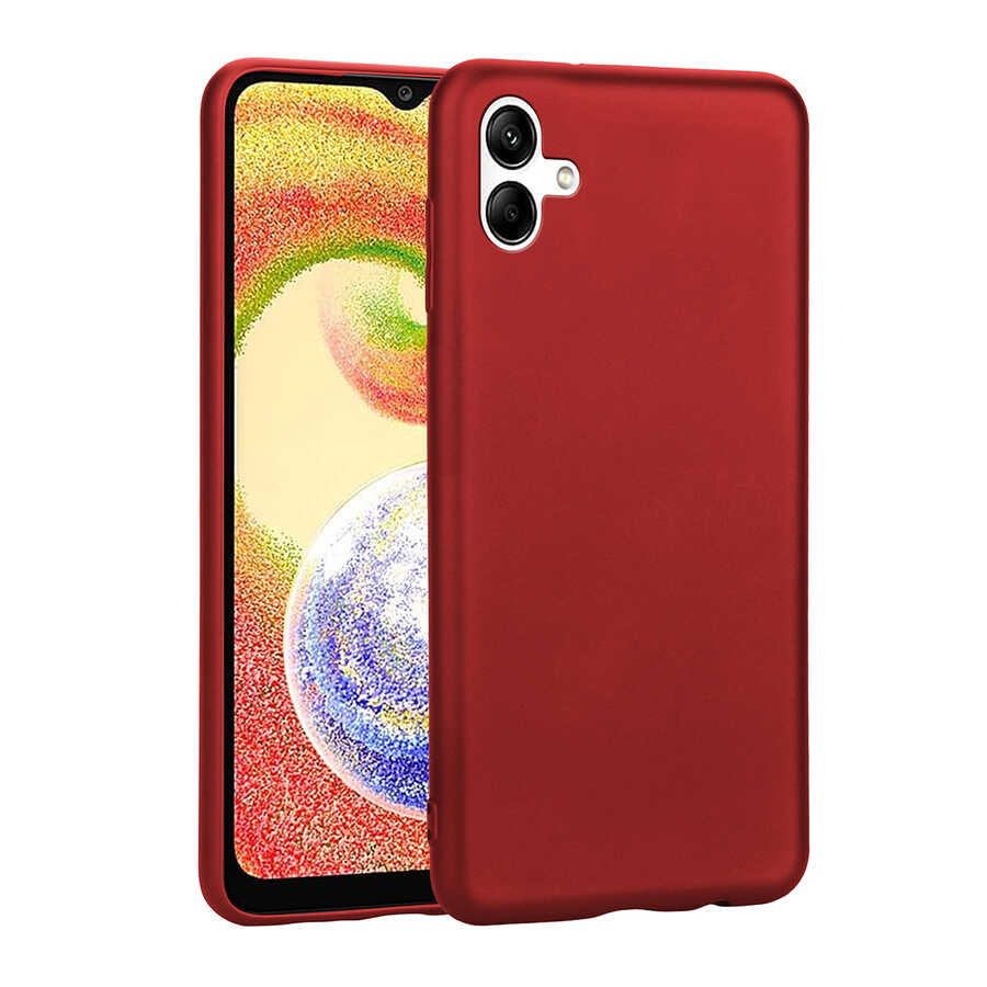 Samsung Galaxy A04 Uyumlu Kılıf Zore Premier Silikon Kapak
