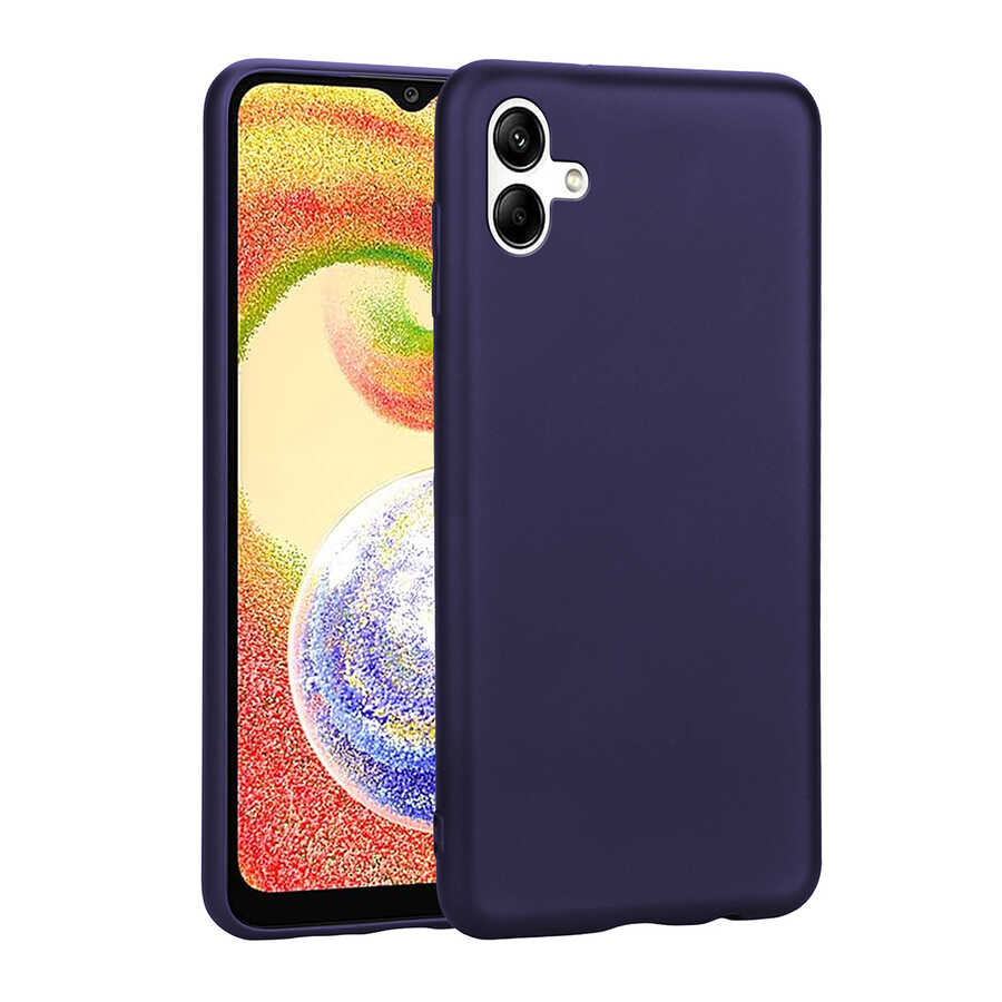 Samsung Galaxy A04 Uyumlu Kılıf Zore Premier Silikon Kapak