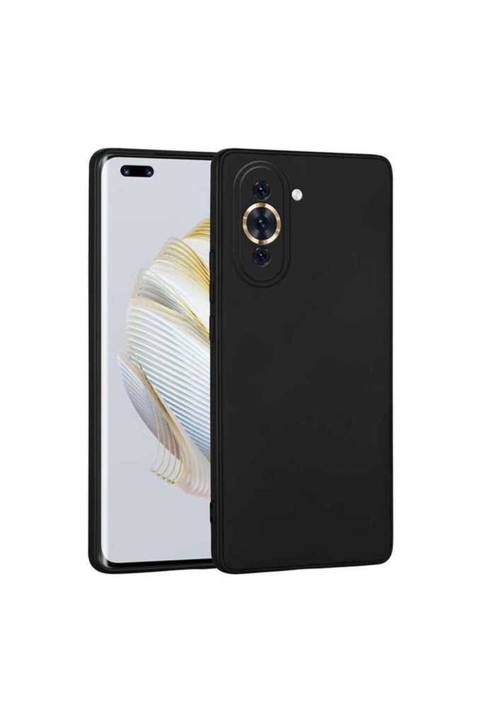 [RNZ-TA83331] Huawei Nova 10 Pro Uyumlu Kılıf Zore Premier Silikon Kapak (Siyah)