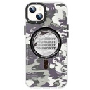 Apple iPhone 14 Plus Uyumlu Kılıf M-safe Şarj Özellikli YoungKit Kamuflaj Serisi Kapak
