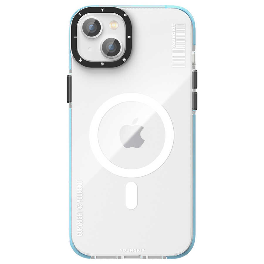 Apple iPhone 14 Plus Uyumlu Kılıf M-safe Şarj Özellikli YoungKit Exquisite Serisi Kapak