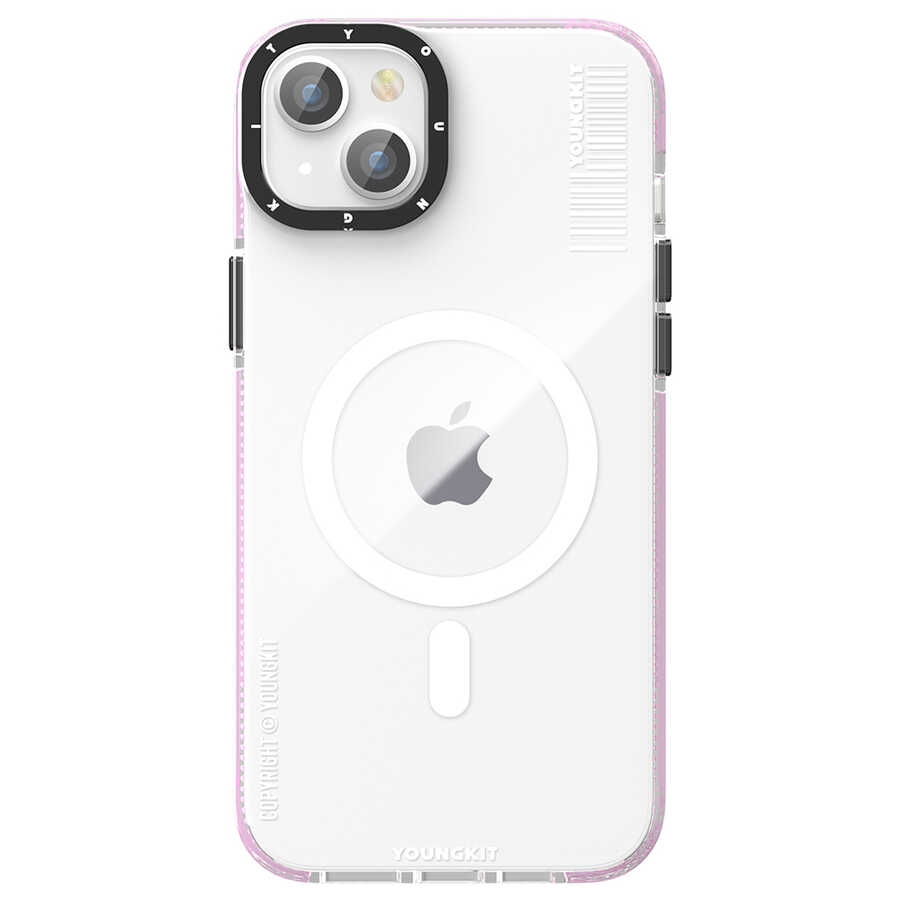Apple iPhone 14 Plus Uyumlu Kılıf M-safe Şarj Özellikli YoungKit Exquisite Serisi Kapak