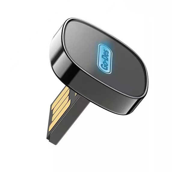 [RNZ-TA83448] Go Des GD-GB066 2 in 1 Led Işıklı Araç İçi Mini Flash Disk 64 Gb Type-C OTG Hediyeli