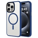 Apple iPhone 14 Pro Max Uyumlu Kılıf Mat Arka Yüzey Wireless Şarj Özellikli Zore Flet M-safe Kapak