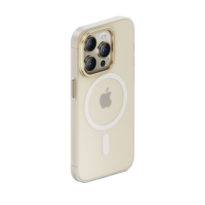 Apple iPhone 14 Pro Max Uyumlu Kılıf Wireless Şarj Destekli Benks Yeni Seri Magnetik Haze Kapak