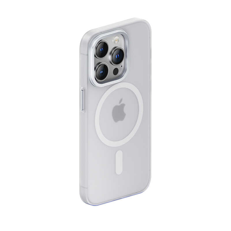 Apple iPhone 14 Pro Max Uyumlu Kılıf Wireless Şarj Destekli Benks Yeni Seri Magnetik Haze Kapak