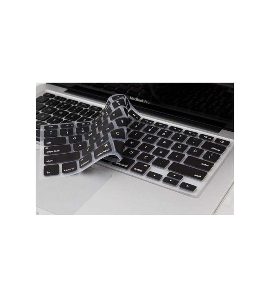 Apple Macbook 13.3' New Pro Uyumlu A1708 Zore Klavye Koruyucu Silikon Ped