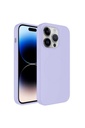 Apple iPhone 13 Pro Max Uyumlu Kılıf M-safe Wireless Şarj Özellikli Pastel Renk Silikon Zore Plas Kapak