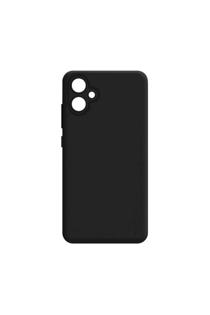 [RNZ-TA95866] Samsung Galaxy A05 Uyumlu Kılıf Zore Biye Silikon (Siyah)
