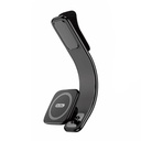 Go Des GD-HD208 Magnetik M-safe Uyumlu Bükülebilen Eğimli ve Düz Zemin Araç Telefon Tutacağı