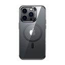 Apple iPhone 14 Pro Max Uyumlu Kılıf M-safe Şarj Özellikli Premium Cam Arka Yüzey Benks Electroplated Kapak