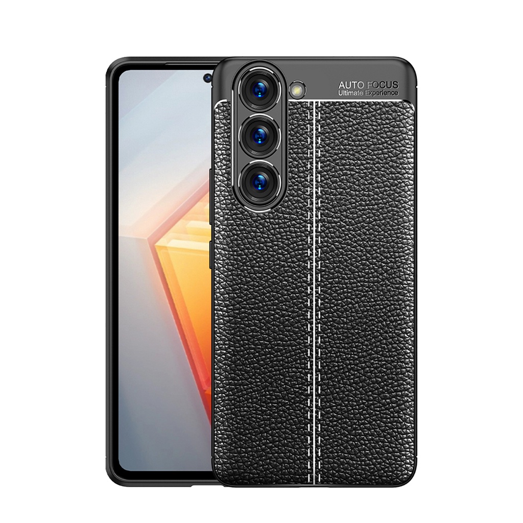 [RNZ-TA84043] Samsung Galaxy S23 Uyumlu Kılıf Zore Niss Silikon Kapak (Siyah)