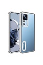 Xiaomi Mi 12T Pro Uyumlu Kılıf Kamera Korumalı Logo Gösteren Zore Omega Kapak