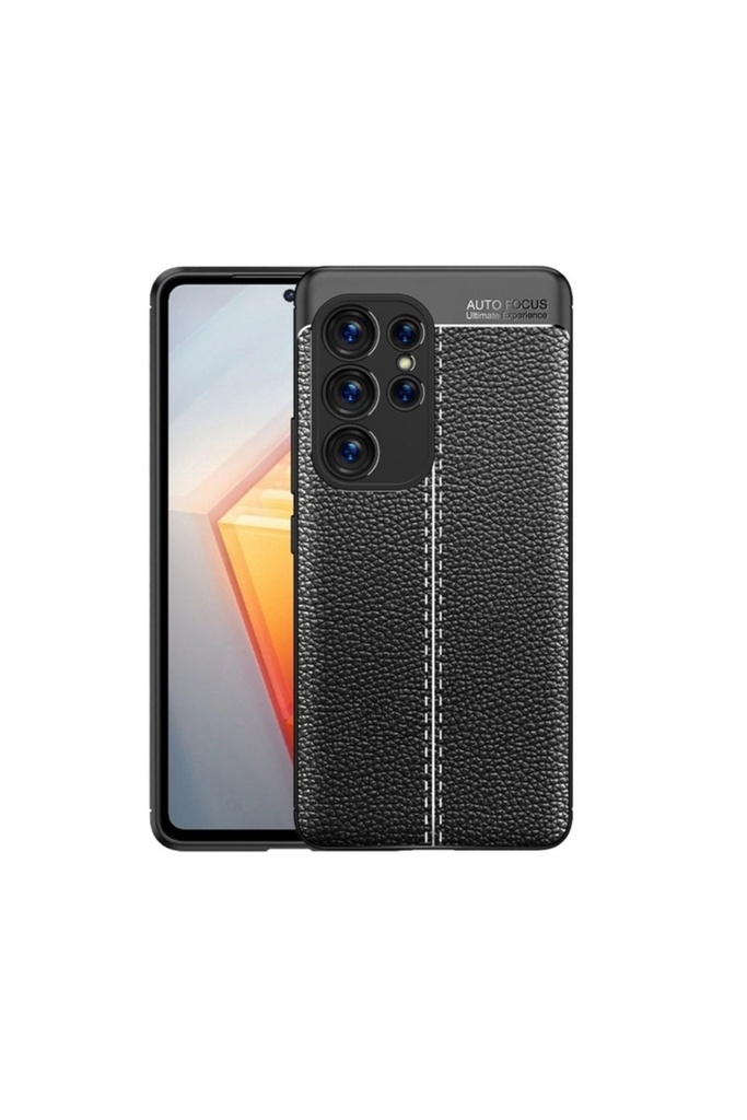 [RNZ-TA84050] Samsung Galaxy S23 Ultra Uyumlu Kılıf Zore Niss Silikon Kapak (Siyah)