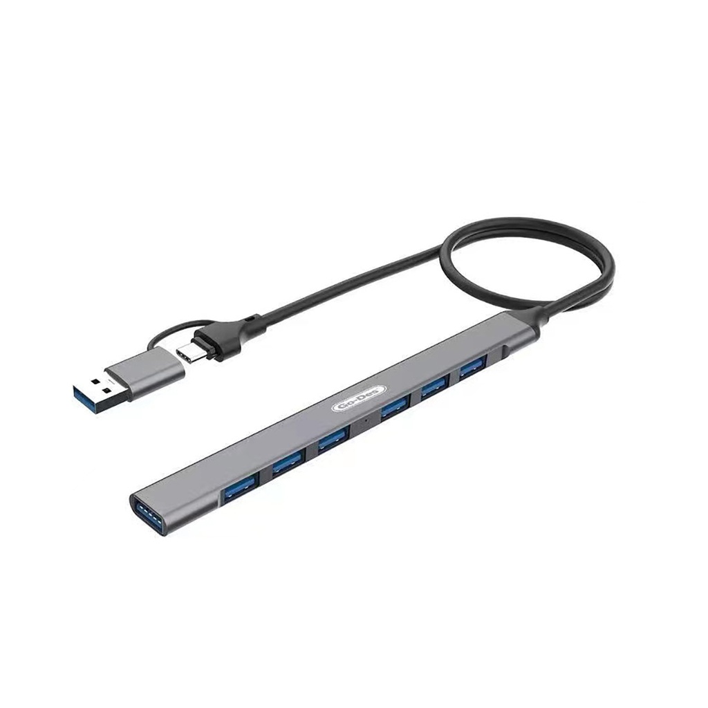 [RNZ-TA84067] Go Des GD-UC706 7 Usb Girişli Type-C - Usb Hub