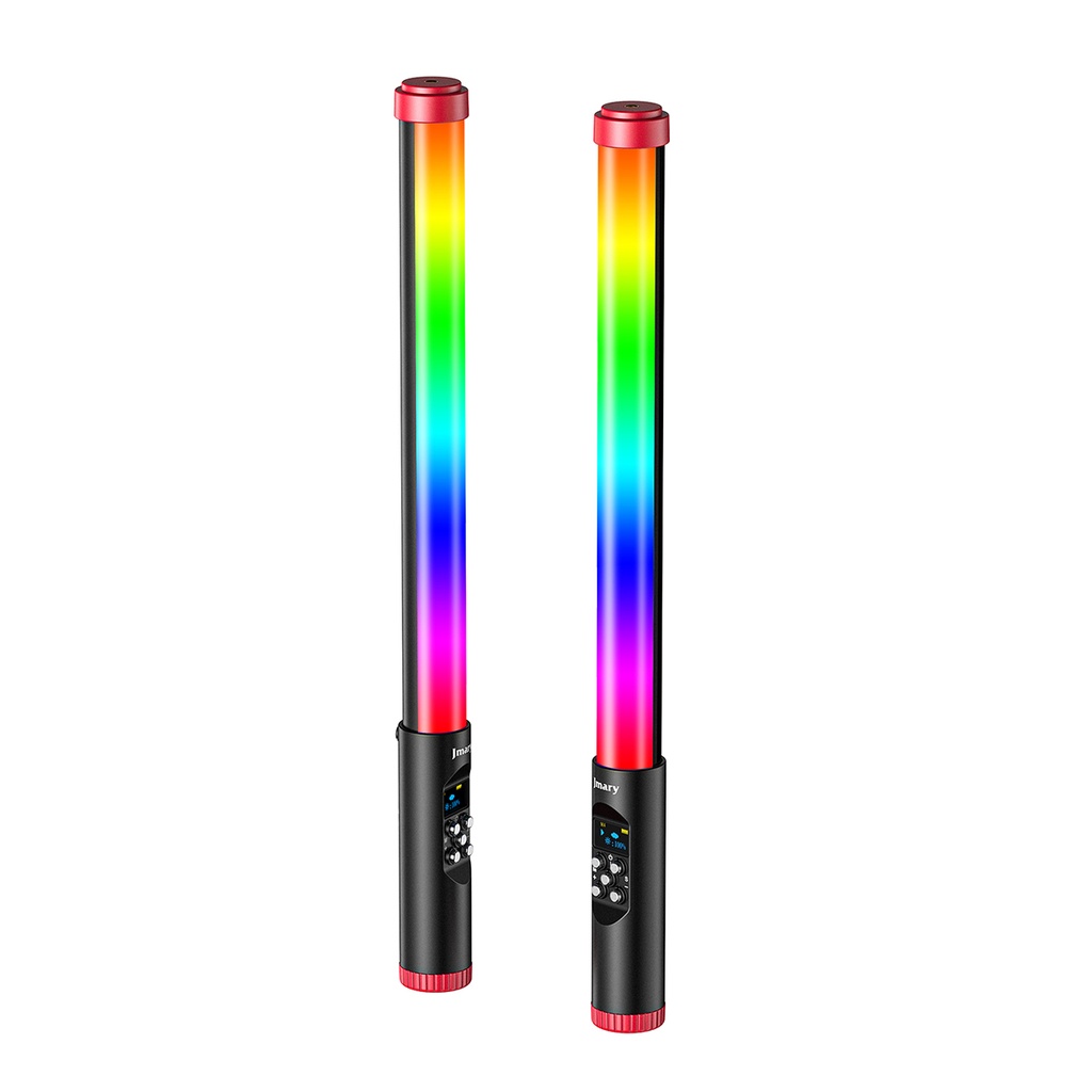 [RNZ-TA84068] Jmary FM-128RGB OLED Ekran Göstergeli RGB Led Işıklı Su Geçirmez Aydınlatma Çubuğu