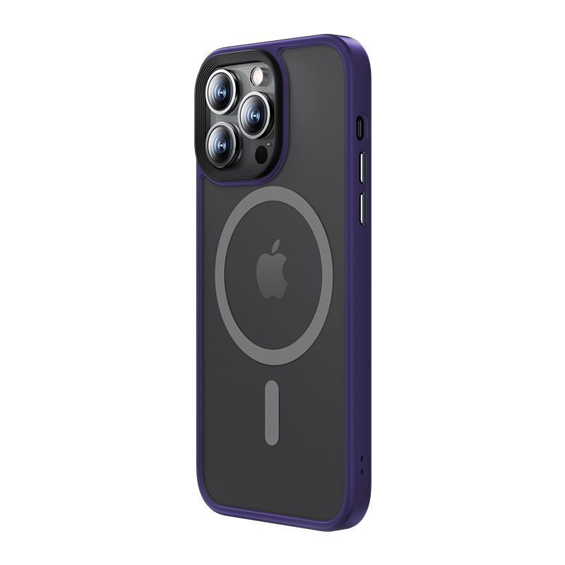Apple iPhone 14 Pro Max Uyumlu Kılıf M-safe Şarj Özellikli Benks Mist Hybrid Kapak