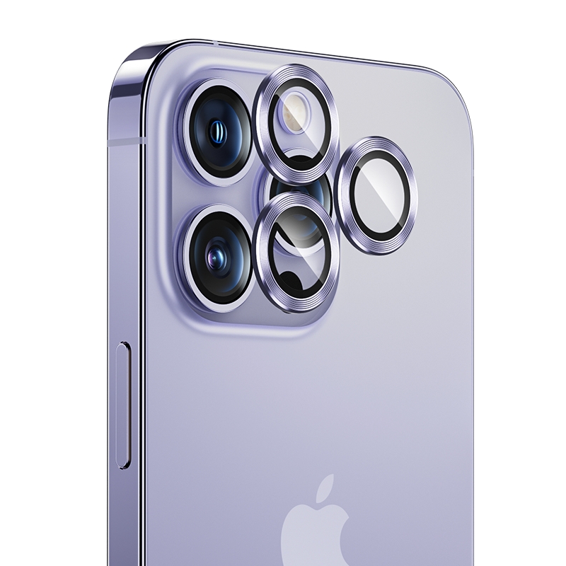 Apple iPhone 14 Pro Max Uyumlu Benks DR Safir Kamera Lens Koruyucu