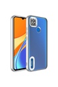 Xiaomi Redmi 9C Uyumlu Kılıf Kamera Korumalı Logo Gösteren Zore Omega Kapak