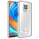 Xiaomi Redmi Note 9S Uyumlu Kılıf Kamera Korumalı Logo Gösteren Zore Omega Kapak