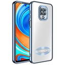 Xiaomi Redmi Note 9S Uyumlu Kılıf Kamera Korumalı Logo Gösteren Zore Omega Kapak