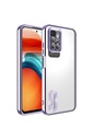 Xiaomi Redmi 10 Uyumlu Kılıf Kamera Korumalı Logo Gösteren Zore Omega Kapak