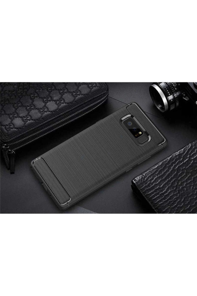 [RNZ-TA682] Samsung Galaxy Note 8 Uyumlu Kılıf Zore Room Silikon Kapak (Siyah)