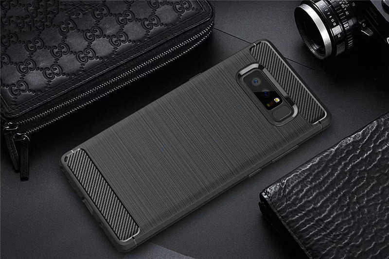 [RNZ-TA682] Samsung Galaxy Note 8 Uyumlu Kılıf Zore Room Silikon Kapak (Siyah)