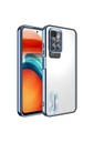Xiaomi Redmi 10 Uyumlu Kılıf Kamera Korumalı Logo Gösteren Zore Omega Kapak