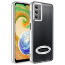Samsung Galaxy A04S Uyumlu Kılıf Kamera Korumalı Logo Gösteren Zore Omega Kapak