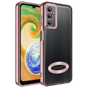 Samsung Galaxy A04S Uyumlu Kılıf Kamera Korumalı Logo Gösteren Zore Omega Kapak